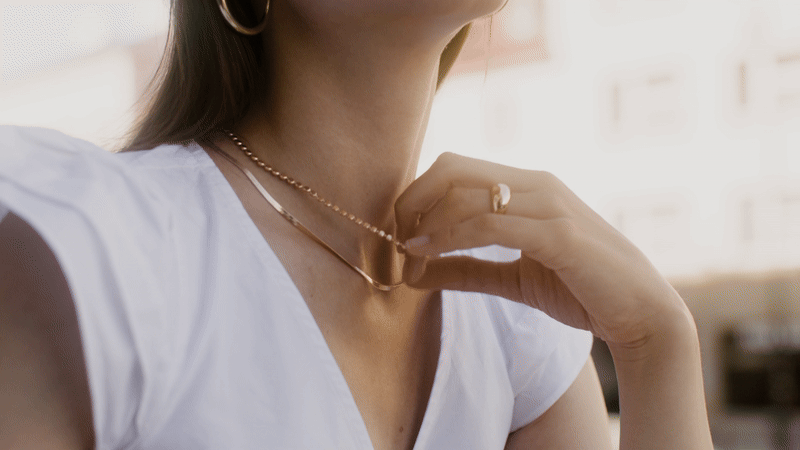 Elegant Jewelry Model